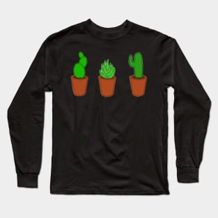 Succulents Long Sleeve T-Shirt